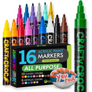 Paint Markers, 16 Pack