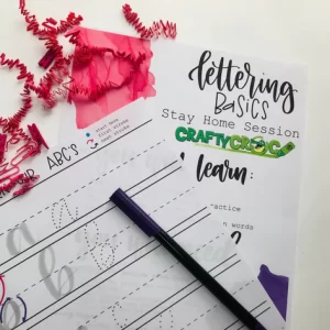 Lettering Basics with Carissa